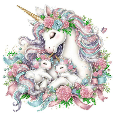 Bowetile Special Shape Diamond Art Painting Kits for Adults Beginners, Horse Diamond Art Painting Kits, 5D DIY Diamond Crystal Rhinestones Gem Art for Adults, Home Wall Decor 12ﾗ12 Inch