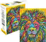 AQUARIUS Dean Russo Lion Jigsaw Puzzle (500 Piece Jigsaw Puzzle) - Glare Free - Precision Fit - Officially Licensed Dean Russo Merchandise & Collectibles - 14 x 19 Inches AQUARIUS