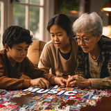 White Mountain Puzzles Music - 1000 Piece Jigsaw Puzzle White Mountain