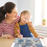 Miwixy White Tiger Diamond Art Kits for Adults,Animal Diamond Painting Kit, Winter 5D Full Drill Round Diamond Dots Paintings Canvas for Beginners Home Wall Decor12x16inch (Tiger-A) Miwixy