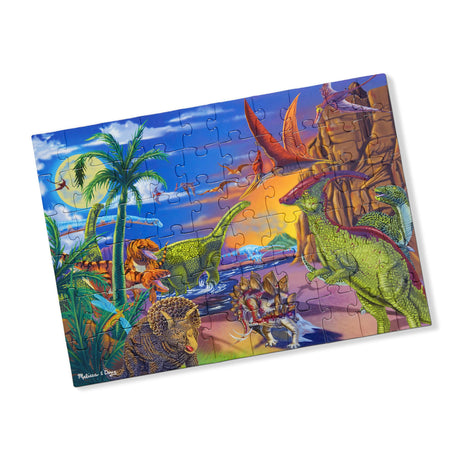 Melissa & Doug Land of Dinosaurs Jigsaw Puzzle (60 pcs) - FSC-Certified Materials Melissa & Doug