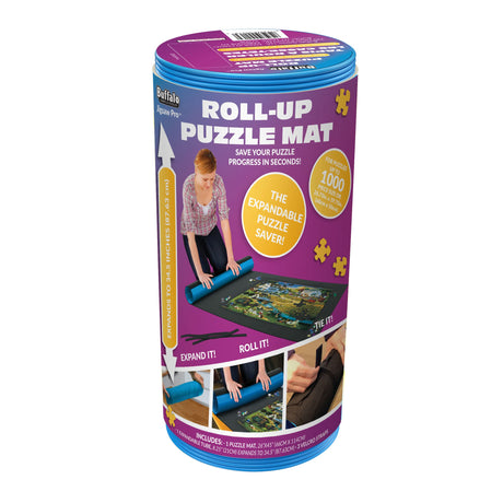 Buffalo Games - Roll-Up Puzzle Mat, Blue Buffalo Games