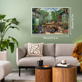 Flower Plant Garden Puzzle 1000 Pieces for Adults, Spring Greenhouse Jigsaw Puzzle Botanical, Colorful Floral Puzzle BBOLDIN