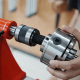 BMWOOD Woodturning Live Tailstock Chuck Adapter to 1" x 8TPI Thread with #2 Morse Taper Mount BMWOOD