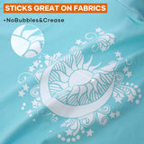 HTVRONT Heat Transfer Vinyl White Iron on Vinyl-12 x 60FT White HTV Vinyl Roll Easy to Cut & Weed for Heat Vinyl Design (White) HTVRONT