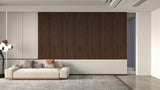 Generic 2 Pack - 94” L x 12.6” W Soundproof Acoustic Wood Wall Panels, 3D Slat Paneling, Decorative Panels for Walls and Ceilings, Acoustic Panels for Interior Design (Dark Chestnut), 94inchlacp013 Generic