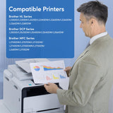 WEAREC Compatible Toner Cartridge Replacement for Brother TN660 TN-660 TN630 High Yield Work with HL-L2300D HL-L2360DW MFC-L2740DW MFC-L2700DWR DCP-L2540DN Printer(Black,4 Pack) WEAREC