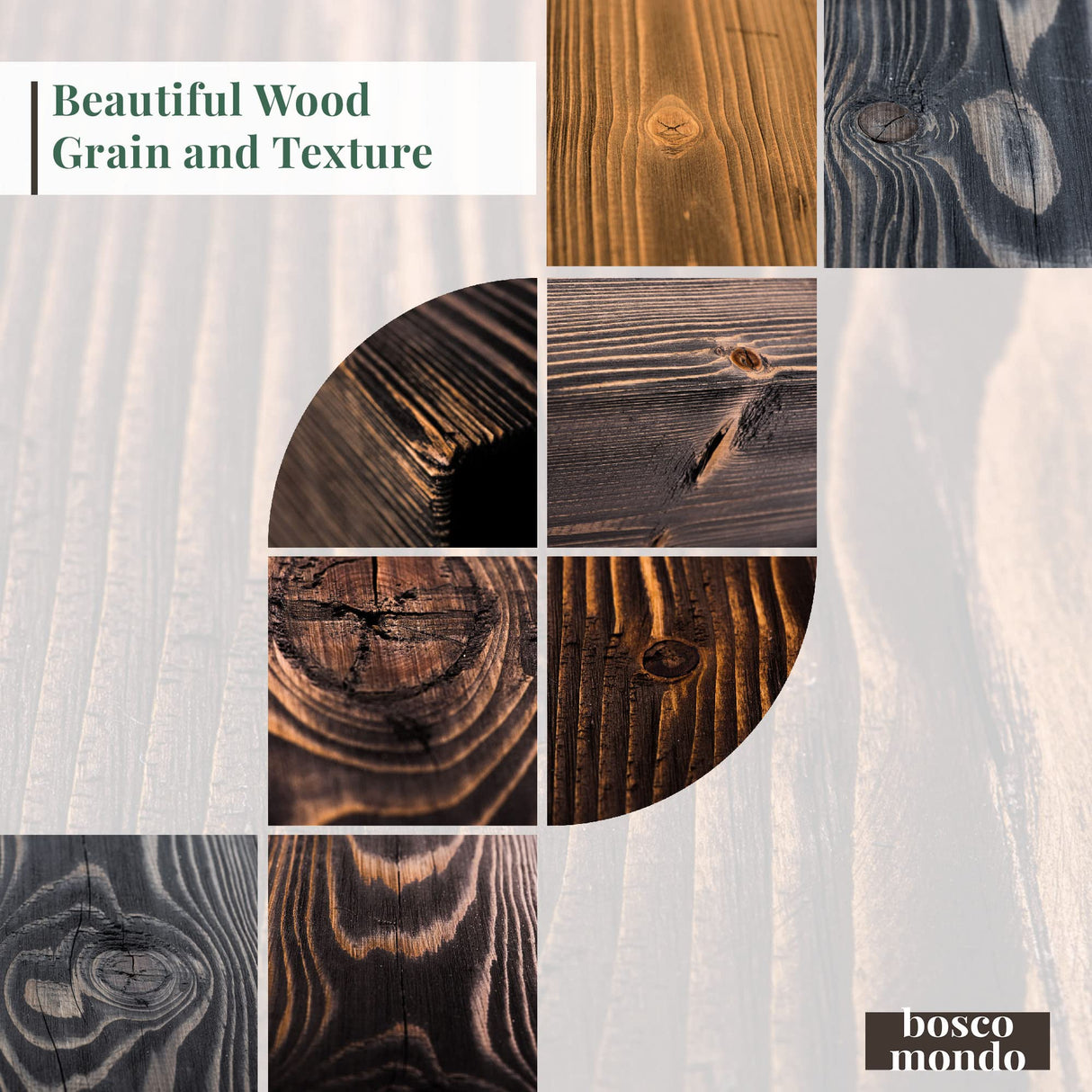 BoscoMondo 60 Inch Fireplace Mantel - Solid One Piece Rustic Wood - Wall Mounted Floating Farmhouse Shelf - with Invisible Heavy Duty Metal Bracket (60", Intense Brown) BoscoMondo