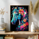 Genius maker Horse Diamond Painting Kits for Adults, 5D Animal Diamond Art Kits for Beginners DIY Full Drill Diamonds Painting Pictures, Diamond Gem Art Painting DIY Crafts Kit Decor, 12x16inch Genius maker