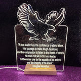 Aepiraza Wooden Rectangle Light Base, 4.3" Warm Light Display Stand Rectangle Led Lights Display Base Wooden Lighted Base Stand Warm Light Base for Glass Art Christmas Birthday Gifts (2Pcs) Aepiraza