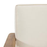 Christopher Knight Home Felix Outdoor Acacia Wood Club Chair (Set of 2), Teak Finish, Beige Christopher Knight Home