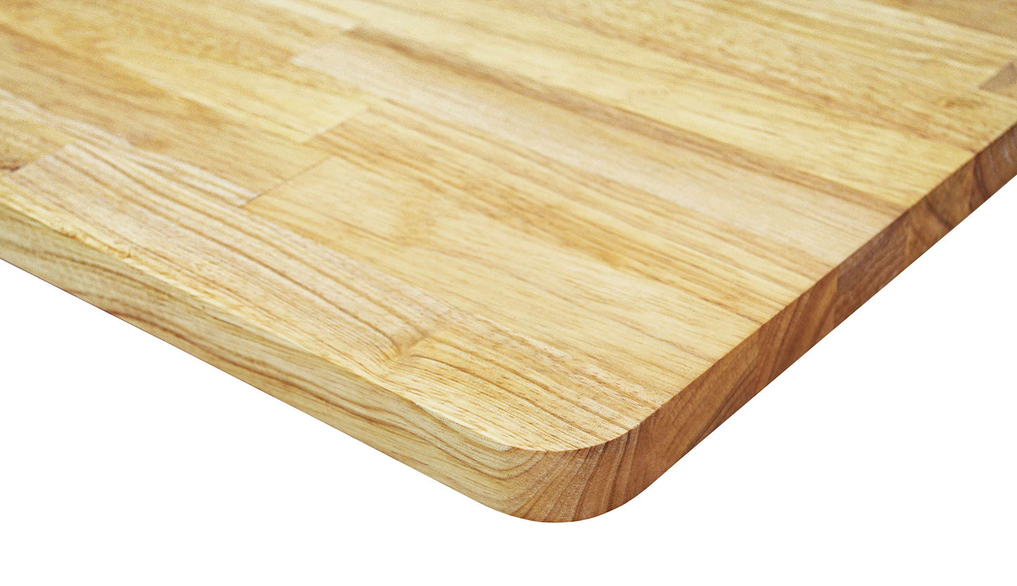 BenchPro 1" Thick Solid Wood Butcher Block Top - 30" D x 48" L