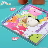 Squishmallows Original Sketchbook, Over 20 Stationery Supplies, Features Scrapbook Stickers, Cam the Cat Fidget Toy, Drawing Paper, Great Kids Craft, Coloring Books for Kids Ages 4-8 Squishmallows
