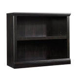 Sauder Miscellaneous Storage 2-Shelf Bookcase/ book shelf, Estate Black finish Sauder
