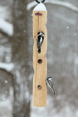 Kettle Moraine Large Cedar Suet Log Feeder for Woodpeckers and Chickadees Kettle Moraine