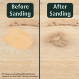 Rubio Monocoat Woodfiller Quick (Medium), 100 g Bag | Quick-Curing Wood Filler Putty for Interior Joinery & Patching Chipped Wood Rubio Monocoat