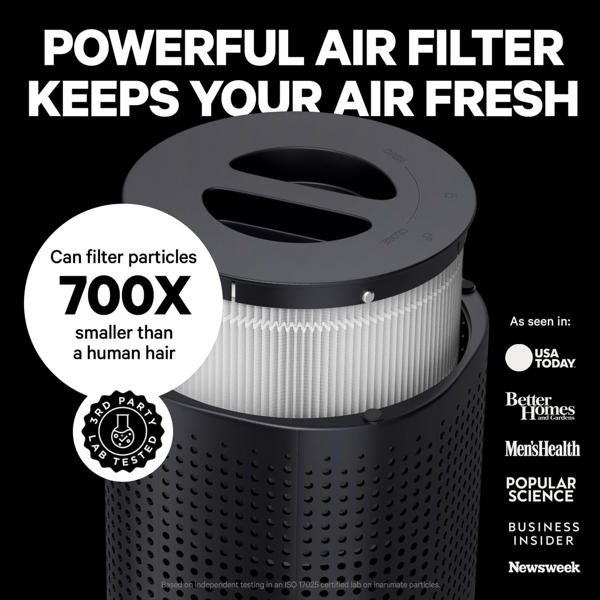 Powerful PuroAir HEPA Air Purifiers for Home Large Rooms - Covers Up To 1,000 Sq Ft - Filters Up To 99.9% of Pollutants, Smoke, Pollen, Dust - Quiet HEPA Air Filter - Air Purifiers for Bedroom PuroAir