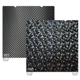 Wefuit 3D Upgraded PEO+PET Sheet 235x235m, Smooth PEO PET Build Plate Spring Steel Print Bed for Creality K1/K1C/Ender 5 S1/Ender 3 S1 Pro/Ender 3 S1/Ender V3 KE/Ender3 V3 SE (Without Magnetic Base) Wefuit