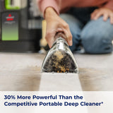 BISSELL® Little Green® Max Pet Portable Carpet and Upholstery Deep Cleaner, Car/Auto Detailer, with Self-Cleaning Tough Stain Tool and Pet Hair Removal Tool (3860) Bissell