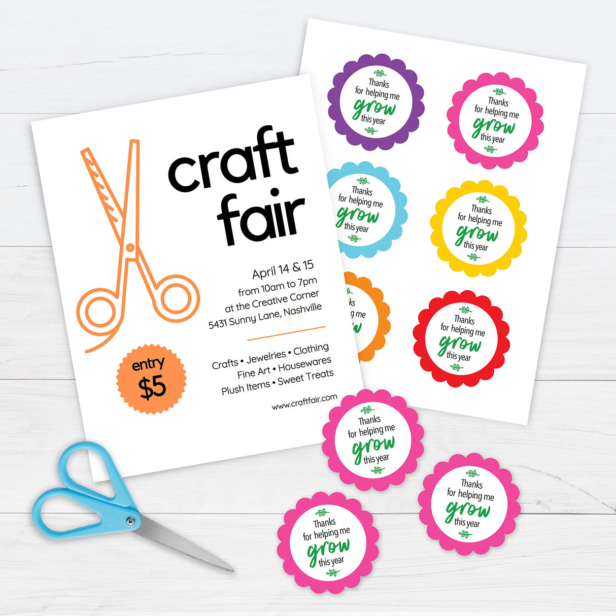 Printworks White Cardstock, 67 lb, 92 Bright, FSC Certified, Perfect for School and Craft Projects, 8.5 x 11 Inch, 100 Sheets (00540) PrintWorks