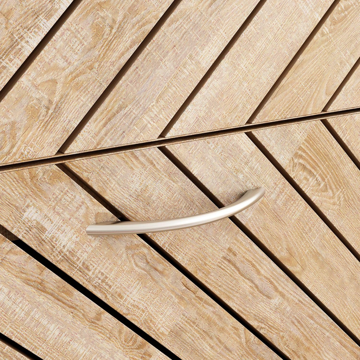 MOUMON Shoe Cabinet with 3 Flip Drawers, Slanted Design, Shoe Storage Organizer for Hallway Light Brown (22.4”W x 9.4”D x 42.3”H) MOUMON