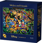 Mickey & Friends Exploring The Jungle - 500 Piece Jigsaw Puzzle - Disney Dowdle D·O·W·D·L·E