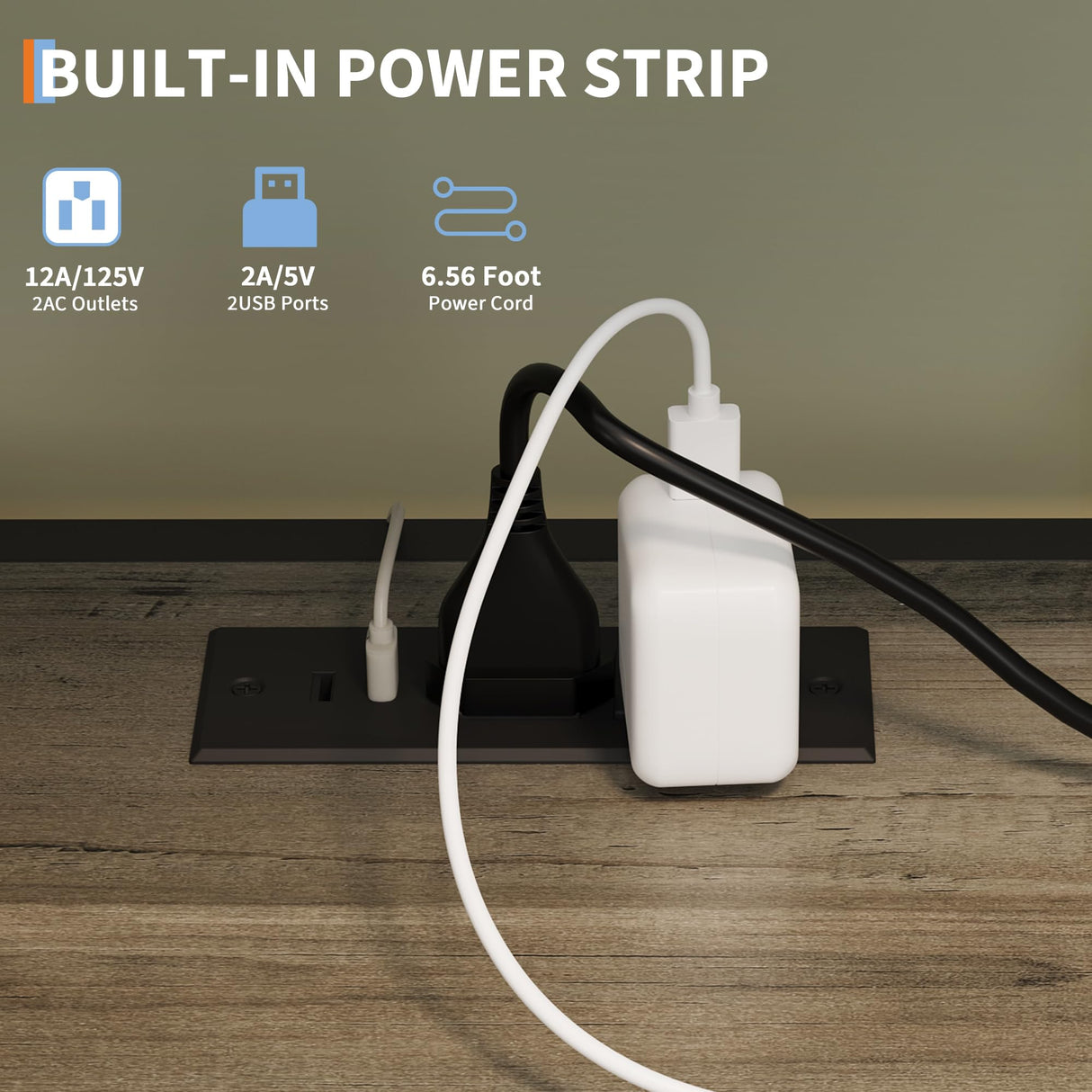 IDEALHOUSE Bar Cabinet with Wine Rack, Liquor Stand with Glass Holder & LED Lights, Coffee Sideboard Cabinet for Living Room, Home Bar IDEALHOUSE