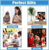 QINRUBB DIY Wolf Diamond Painting Kits, Full Drill Forest Diamond Art Painting Kits for Adults Beginners, DIY 5D Moon Painting by Numbers Dreamland Diamond Art Kits for Home Decor 12x12inch QINRUBB