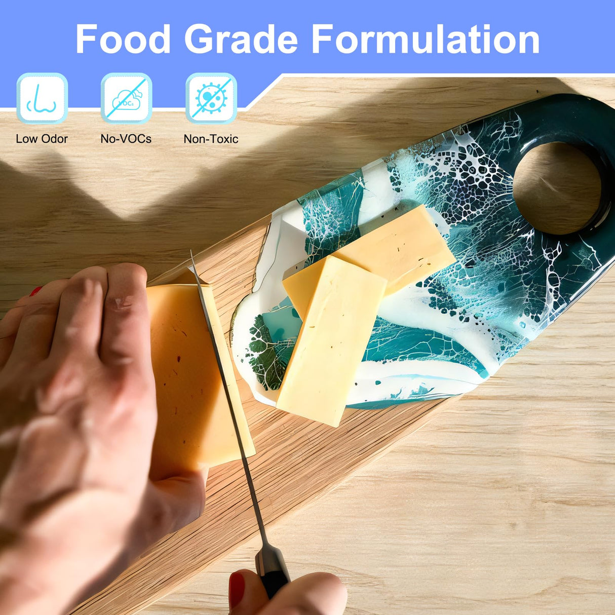 Teexpert Epoxy Resin 2 Gallon Kit, Pure Glossy Crystal Clear Resin Epoxy with Pump, Casting Resin Bubble Free Anti Yellowing, Art Resin Epoxy Resin for Jewelry Making, Table Top, Wood & Art Crafts Teexpert