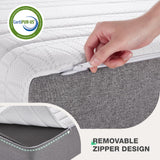 Novilla 12 Inch King Size Mattress King Mamory Foam Mattress in a Box Medium Firm with Cooling Gel Foam for Cool Sleep & Ultimate Support Novilla