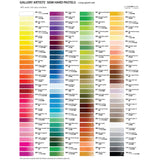 Mungyo Gallery Semi-Hard Pastels Cardboard Box Set of 12 - Assorted Colors MUNGYO