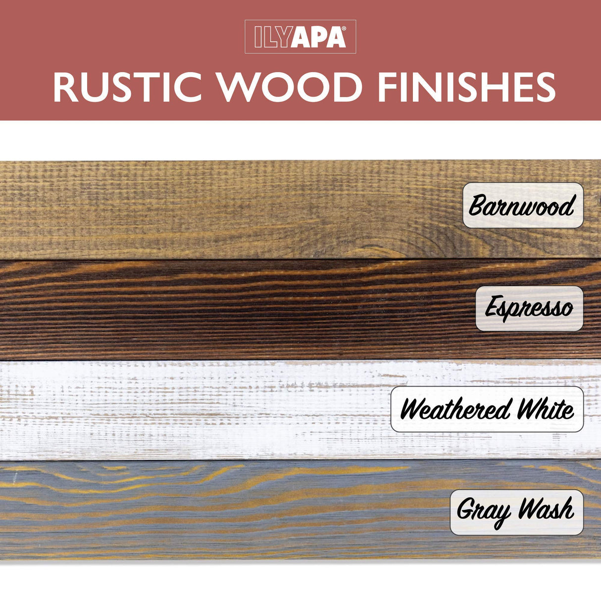 Ilyapa Window Frame Wall Decor 2 Pack - Large 18x22 Inch Rustic White Wood Window Pane Country Farmhouse Decorations Ilyapa