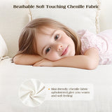 113.4" Modular Sectional Sofa,U Shaped Couch for Living Room,Modern Deep Seat Sofa 3 Seater Chenille Fabric Comfy Cloud Couches with Throw Pillows & Movable Ottoman Hanherry