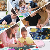 Bimkole 5D Diamond Art Kits for Adults Shell, Full Drill DIY Rhinestone Embroidery Set Paint with Diamonds Art Bottle on The Beach by Number Kits Cross Stitch Home Wall Craft Decoration 12x16 Inch Bimkole