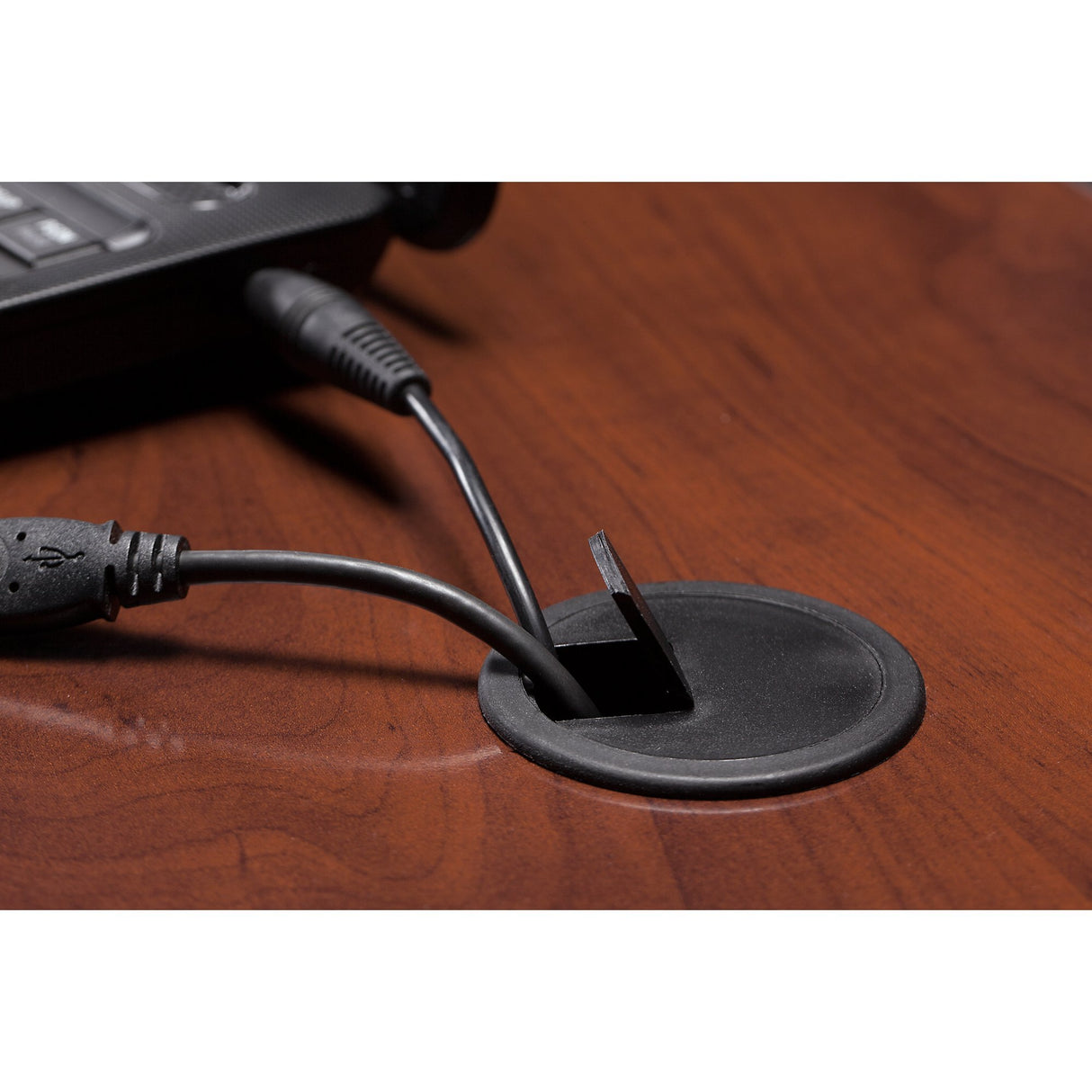 Bush Business Furniture Series C Credenza Desk, Large Computer Table for Home and Professional Office, 72W x 24D, Hansen Cherry Bush Business Furniture