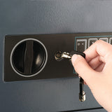 Drop Safe - Digital Safe Compact Steel Money Security Box with Keypad - Deposit Cash Easily – For Home or Business by Paragon Safe - Black, .54 Cubic Feet Paragon Lock & Safe