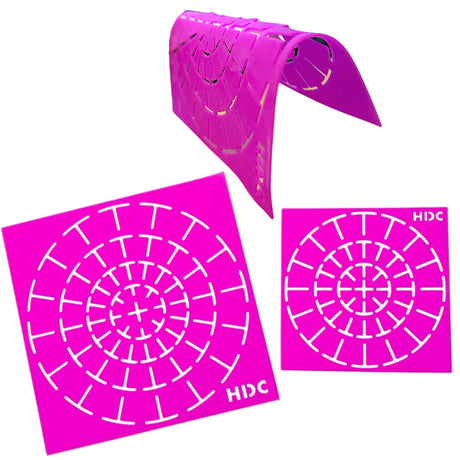 Super Flex Silicone Stencil Set - Dotting Tools - Happy Dotting Company - 2 pc Mandala Stencils - Ideal for Stone Art, Mugs, Bottles Happy Dotting Company