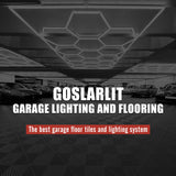 15.7"x15.7" Garage Flooring Tiles, Non-Slip Interlocking Plastic Garage Floor Mat, Garage Organization & Garage Storage, Vented Pattern (red, 25pcs) GOSLARLIT