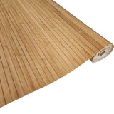 amaZulu Inc. Natural Bamboo Paneling - Flexible Wall Cladding Panels for Living Room Decor, Ceiling Tiles, and Outdoor Kitchens - Renewable Resource, Home Decor, 32 sq ft Coverage, Caramel amaZulu Inc.
