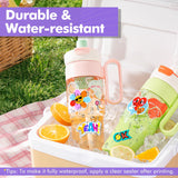 A-SUB Premium Printable Vinyl Sticker Paper for Inkjet Printers, 50 Sheets Matte White Waterproof Sticker Paper 8.5x11 Inch for Making Your Own Stickers at Home A-SUB