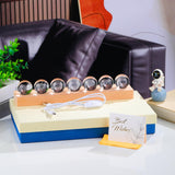 3d Crystal Ball Solar System Crystal Ball with Led Lamp Base - Best Birthday Science Gifts For Man Teacher Boy Kids Girls Men - Galaxy Jupiter Saturn Moon Earth Solar System Space Astronomy Gifts Qianwei