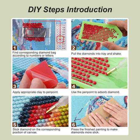 AMORARS Cat Diamond Painting Kit for Adults, 5D Diamond Art Beginners - DIY Full Diamond Dot Gem Art Paintings, Suitable Gifts, and Home Decoration Crafts，12x12In AMORARS