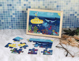 Naturelish Puzzles for Kids Ages 3-5, Set of 4 Pack Puzzles with 12 16 24 32 PCS Range in Difficulty, Animals World Jigsaw Puzzle for Age 4-6, 4 in 1 Progressive Puzzles for Toddler Boys Girls Naturelish