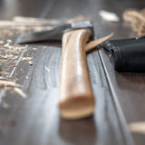 The Bad Axe: World Axe Throwing League Premium Competition Throwing Axe with Throwing Hatchet Nylon Sheath and Hickory Wooden Handle WATL