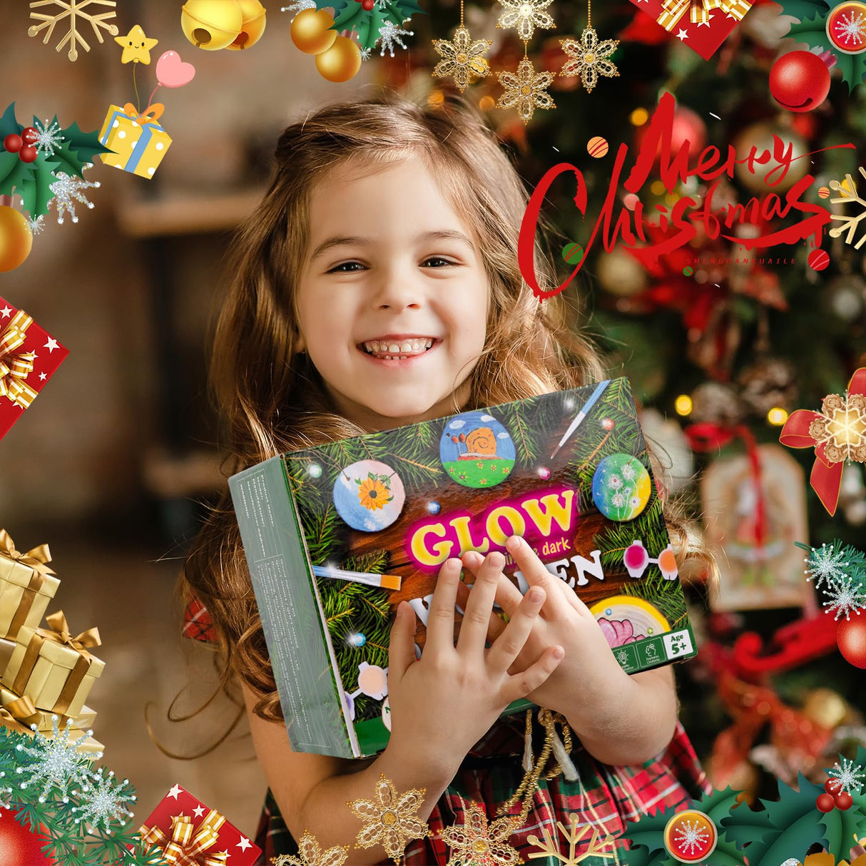 VisionX Wooden Painting Craft Supplies Kit for Kids, Arts and Crafts for Boys and Girls Ages 6-12, Creative Art Toys Birthday Christmas Gifts for 5 6 7 8 Year Old Girls Boys VisionX