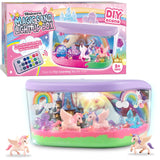 Plunack Unicorn Terrarium Light Up Kit for Girls - Birthday Gifts, Christmas Toy for Girls Age 4-5-6-7-8-11, DIY LED Night Light with Remote - Unicorn Creative Arts & Crafts Kit for 4-12 Year Old Kids Plunack