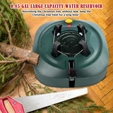 Christmas Tree Stand for Real Trees, Heavy Duty Live Christmas Tree Stand Fits 7.5 Ft Tree with 1.2-5 In Diameter, Easy Setup Christmas Tree Base Holder Stand With Water Level Indicator, Fast Clamp ANGAR