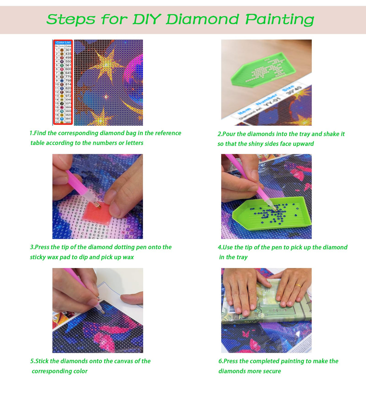 Elephant 5D Diamond Painting Kit for Adults - Wilderness Elephant Full-Drill DIY Round-Drill Art Diamond Painting Set, Suitable for Beginners and Home Wall Decoration 12×16 inch PUSHPIN PAINTING