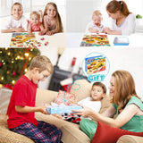 LELEMON 100 Pieces Jigsaw Puzzles in a Metal Box for Kids Age for 4-8 Boys Girls Toy Puzzles Construction Site Vehicles Children Learning Educational Puzzles Toys LELEMON