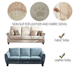 Ameritex Couch Sofa Slipcover 100% Waterproof Nonslip Quilted Furniture Protector for Dogs, Children, Pets, Machine Washable (Beige, 68") Ameritex